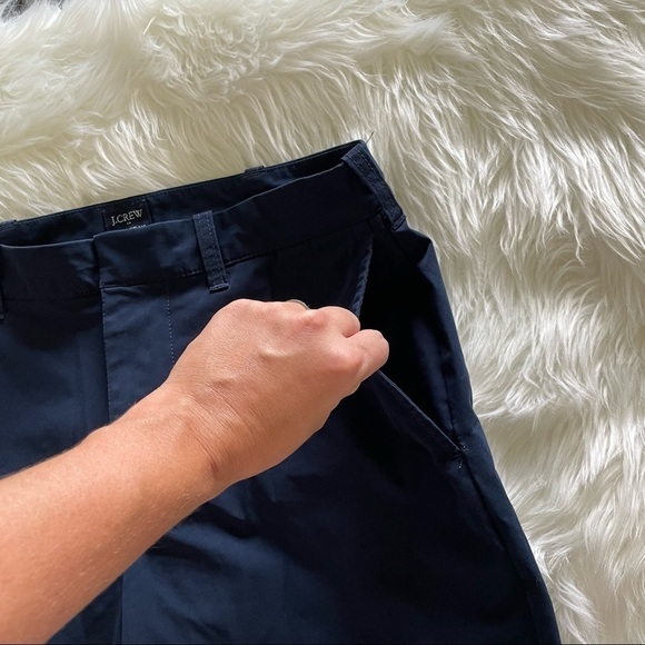 J Crew Factory Blue Navy 9” Inseam Size 30 - Picture 4 of 9